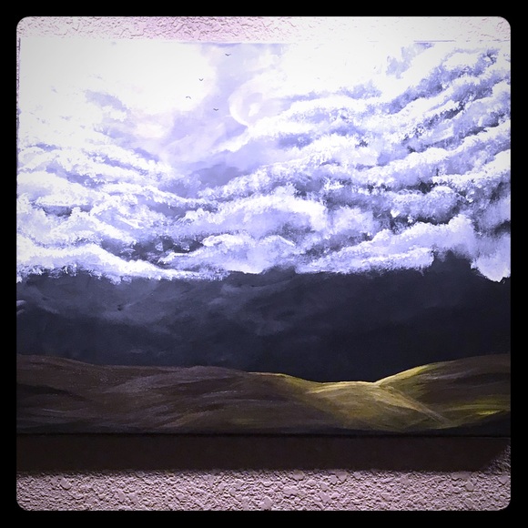 Acrylic painting